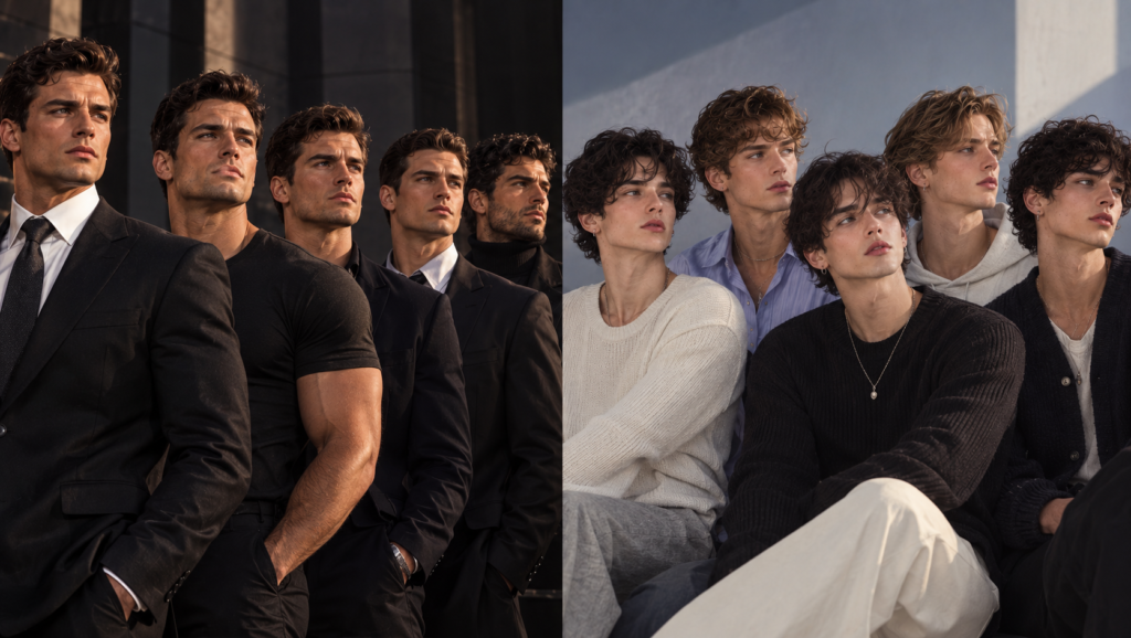 A nova estética masculina e a disputa pelos códigos de masculinidade